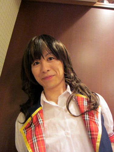 Notfさん、ニッコリ。
