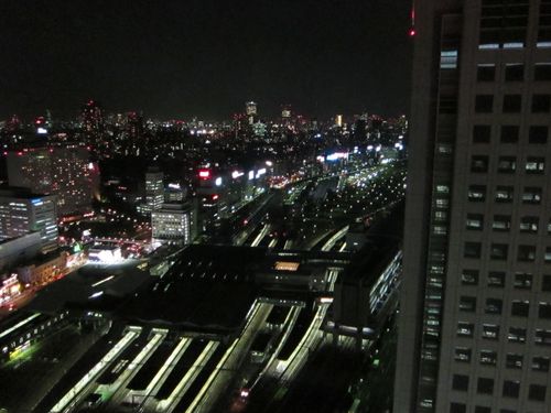 ISO3200で夜景を撮る。