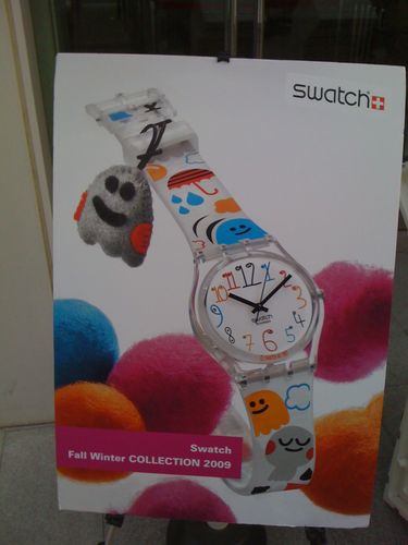 SWATCHの秋冬物。