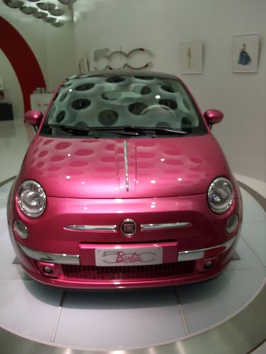 Fiat500＠青山一丁目。