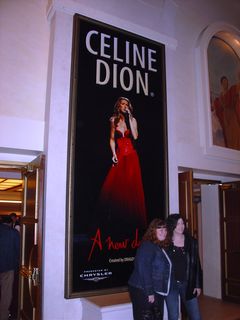 Ceaser'sPalaceはCeline Dion。