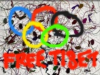Free Tibet – A TagTeam Graffiti Protest